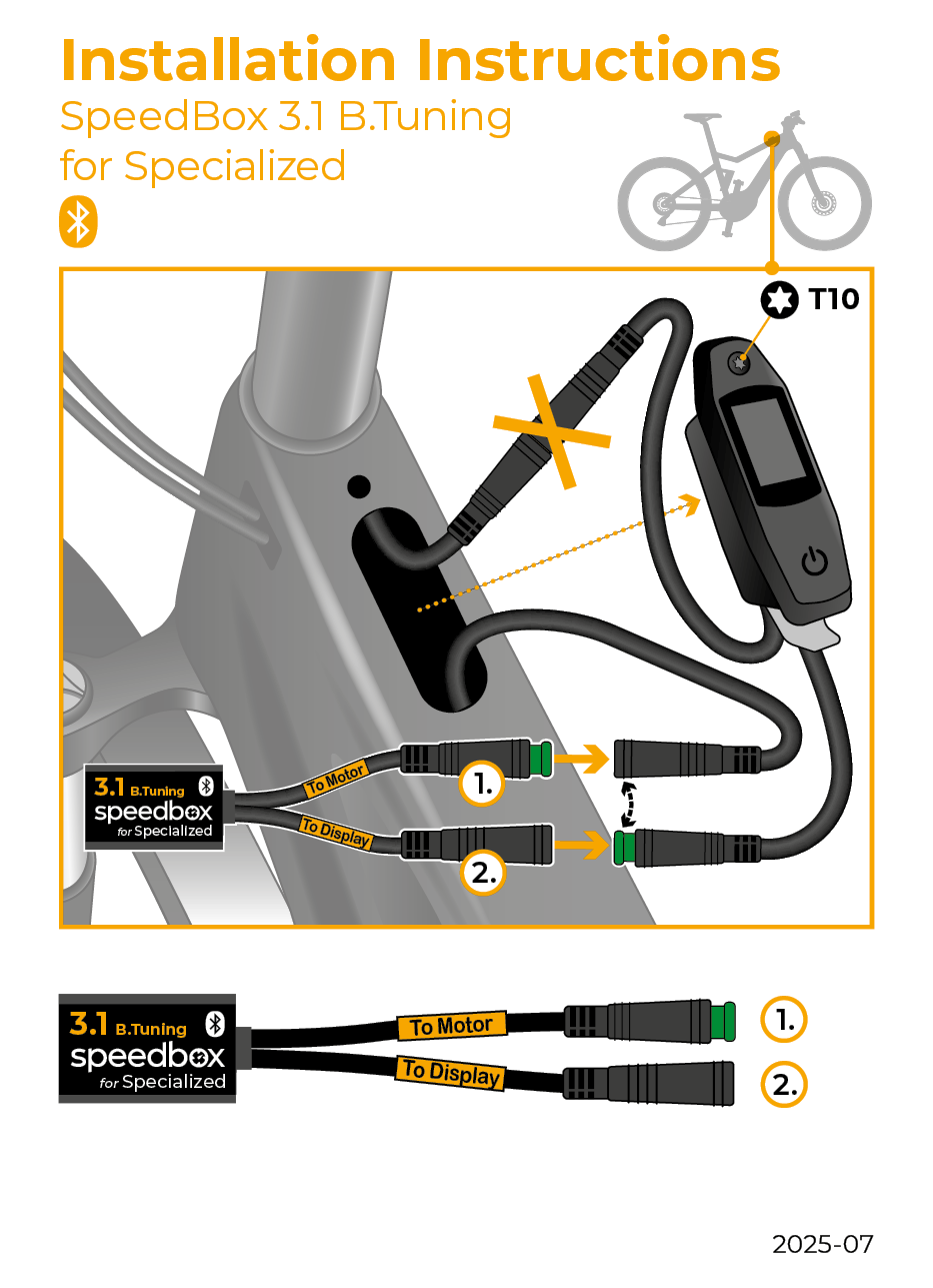 Speedbox 3.1 B.Tuning Kit for Specialized eBikes