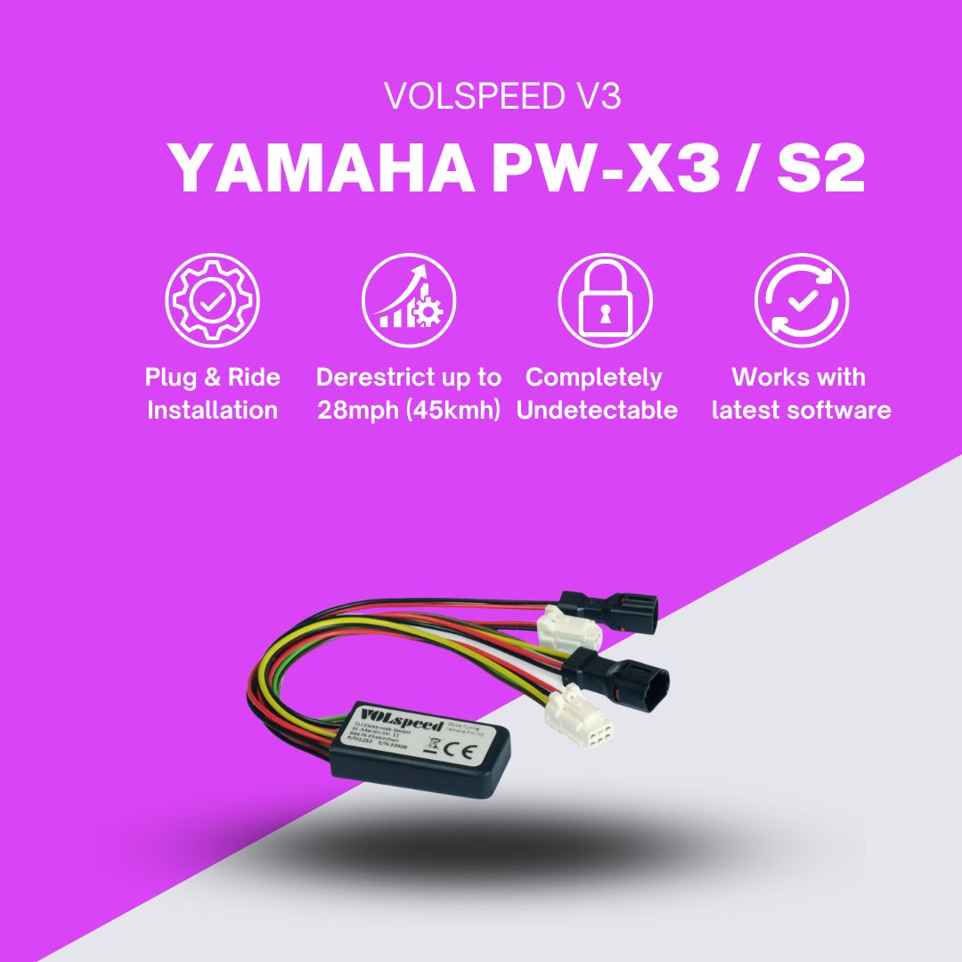 VOLspeed V3 eBike Tuning Kit for Yamaha PW-X3 / PW-S2