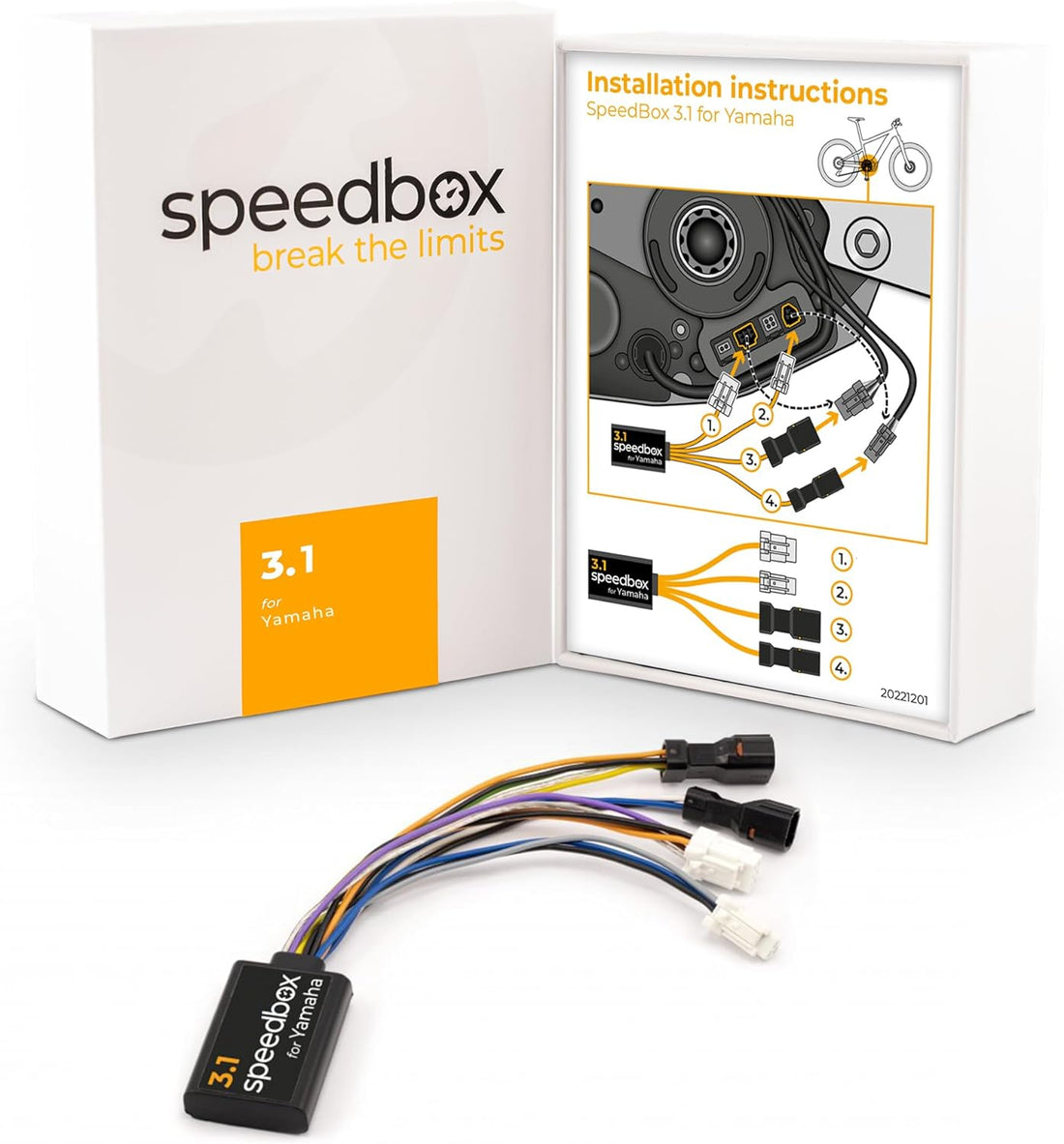 Speedbox 3.1 Tuning Kit for Yamaha PW-X3 / PW-S2 eBikes