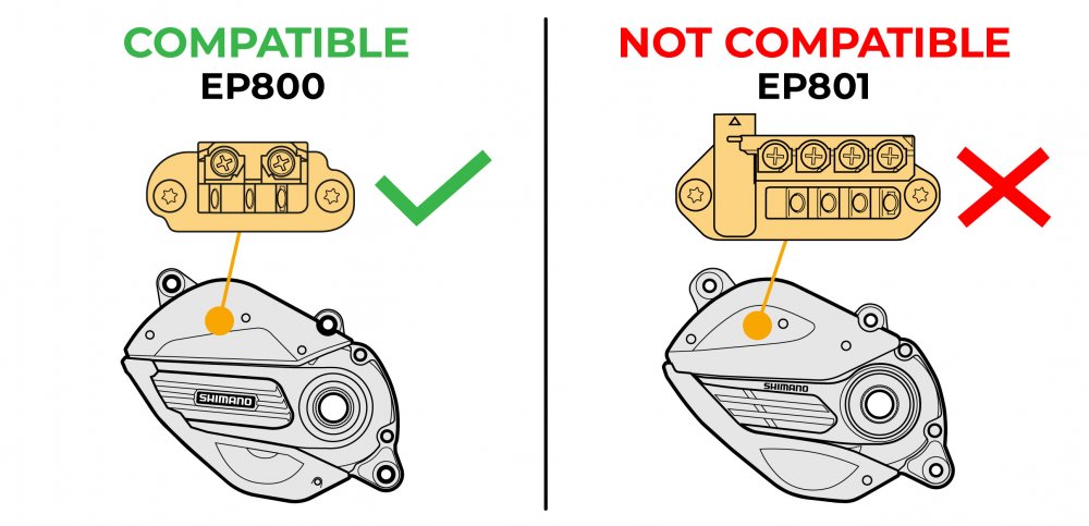 Speedbox 1.3 B. Tuning Chip voor Shimano EP8 ebikes