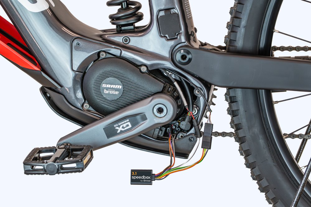 Speedbox 3.1 for Brose Specialized/SRAM eBike Tuning Kit