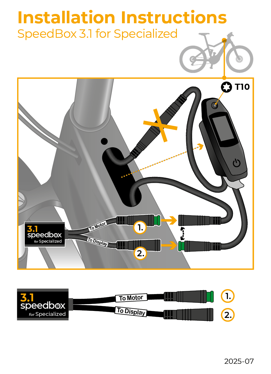 Speedbox 3.1 Tuning Kit for Specialized eBikes