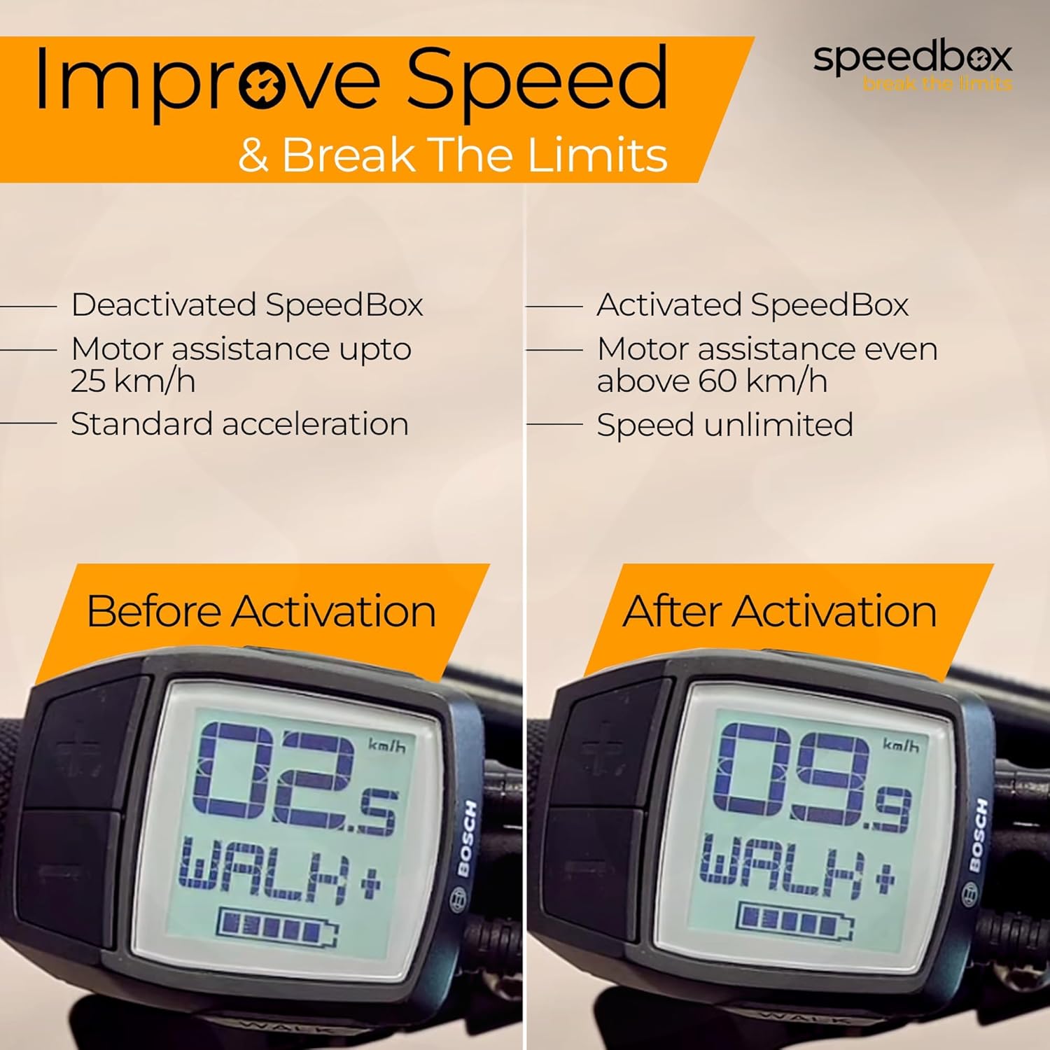 Speedbox 3.0 Tuning Chip für Bosch eBikes