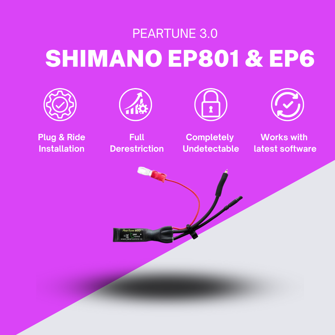 PearTune 3.0 for Shimano EP801/EP6 eBike Tuning Kit