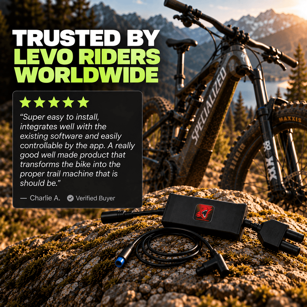 Levociraptor Gen4 for Specialized Levo Gen4 (3.1 Motor)