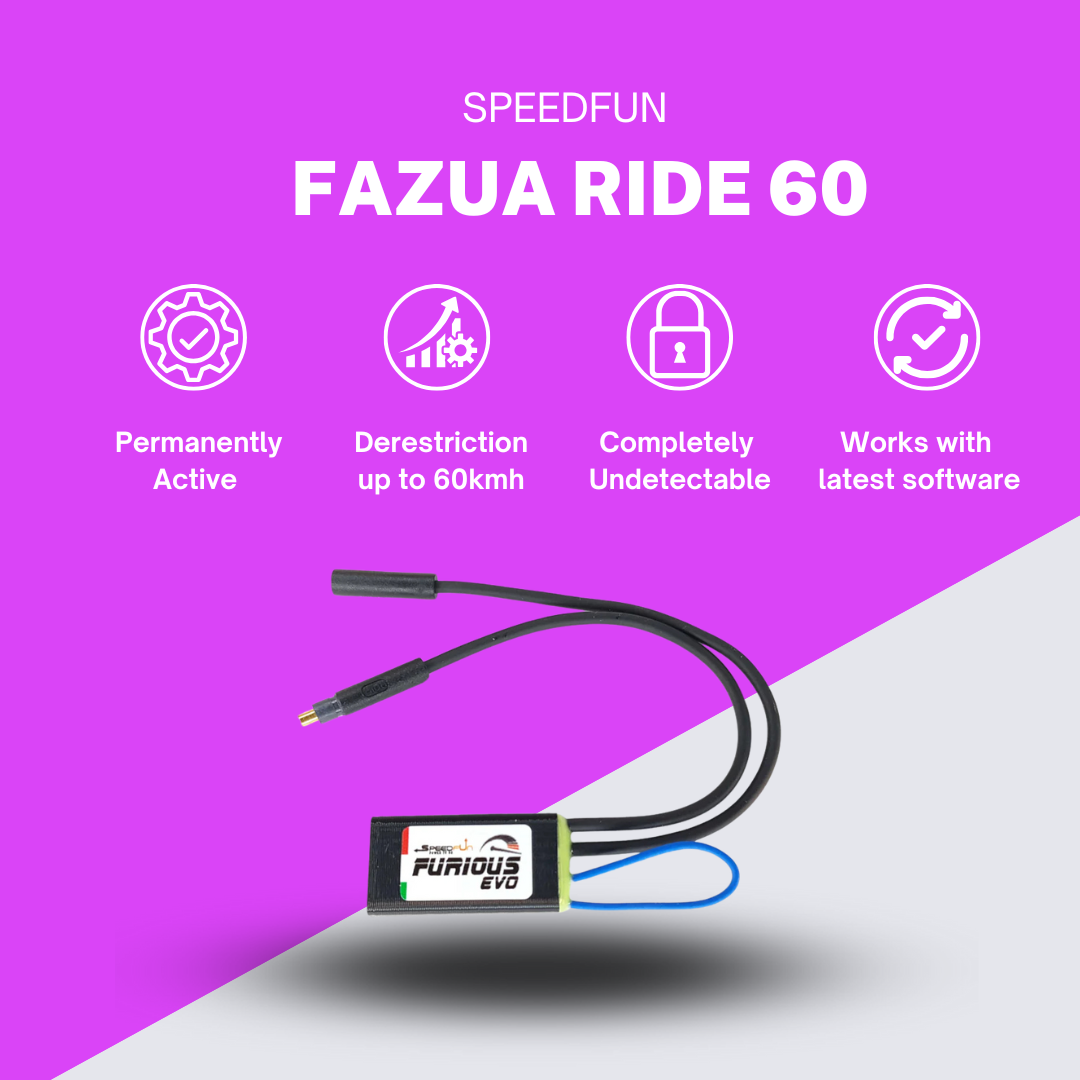 SpeedFun Furious eBike Tuning Kit for Fazua Ride 60