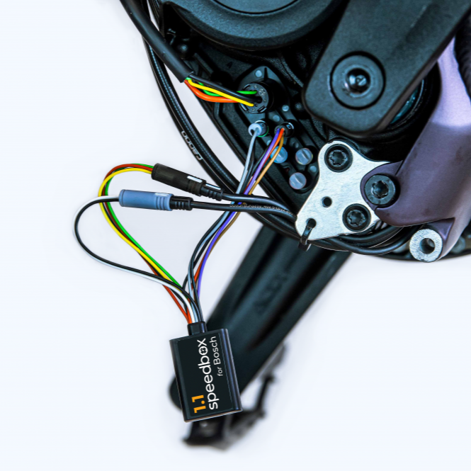 Speedbox 1.1 for Bosch Smart System eBike Tuning Kit – EBIKE TUNER