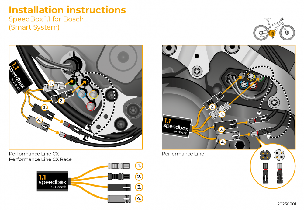 Speedbox 1.1 for Bosch Smart System eBike Tuning Kit