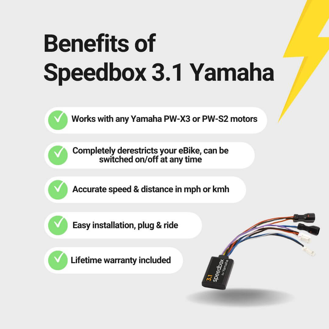 Speedbox 3.1 for Yamaha eBikes | PW-X3, PW-S2 - 2
