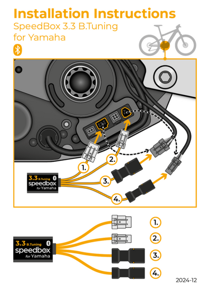 Speedbox 3.3 B.Tuning for Yamaha PW-X3 / PW-S2 - 6