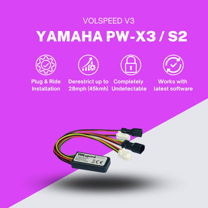 VOLspeed V3 eBike Tuning Kit for Yamaha PW-X3 / PW-S2