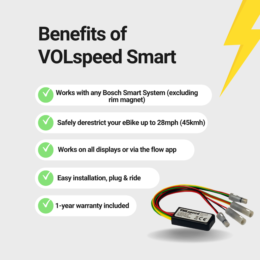 VOLspeed Bosch Smart System eBike Tuning Kit EBIKE TUNER