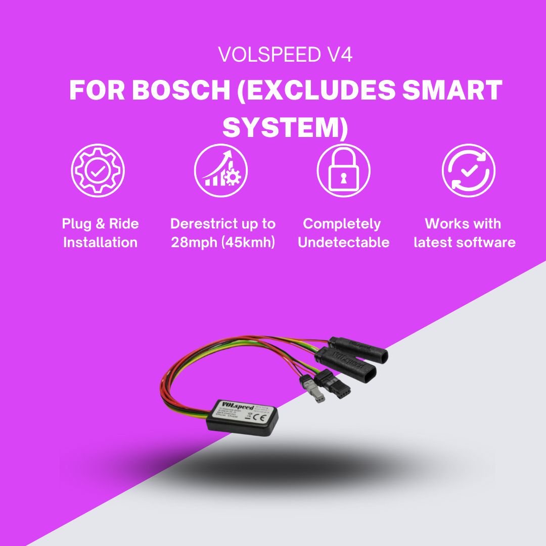 VOLspeed V4 for Bosch eBike Tuning Kit (excludes bosch smart system)